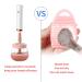 Senbowe Upgraded Makeup Brush Cleaner and Dryer Machine - Electric Cosmetic Brush Spinner with 8 Rubber Collars - Wash and Dry in Seconds - Pink - Buy Online on GoSupps.com