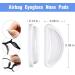 Buy HSTHE SEA 20 Pairs of Soft Silicone D-Shape Nasal Pads for Glasses - Slip-Resistant Transparent & Comfortable (15x7x2 mm) - International Shipping Available - Buy Online on GoSupps.com