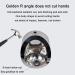 Inodoro moderno para ba o con descarga autom tica montada en la pared inodoro comercial con embudo para ba o inodoros verticales de inducci n de Acero inoxidable 304 utilizado en bares urinal + manual flush valve - Buy Online on GoSupps.com
