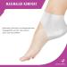 Orthopeo Premium Silicone Heel Cushion - Gel Protection for Heel Spurs & Pain Relief - Ideal for Dry Cracked Heels - 1 Pair - Buy Online on GoSupps.com