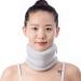 Neck support for migraine foam-collar fleece soft neck support relieves pain and pressure in the spine can be used while sleeping (size: s)