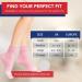 Copper Infused Foot Compression Sleeves/Plantar Fasciitis Socks PAIR with Doctor Written Handbook M - Pink - Buy Online on GoSupps.com