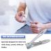 Ingrown Toenail Clippers Kit - Surgical Grade Pedicure Tool for Seniors/Adults - Buy Online on GoSupps.com