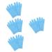 Housoutil 4 Pairs Night Moisturizing Gloves Hand Mask Gloves Overnight Spa Gloves Hand Skin Care Gloves Dry Hands Lotion Salon Accessories Hydrating Lotion Care Supplies Portable Gel