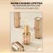  G n rique Color Change Lipstick Mood Reactive Tinted Balm Gold Crystal Shimmer Hydrating Plumper Stain Long-Lasting Glossy Makeup Cosmetic for Women Teens Girls Daily Looks - Buy Online on GoSupps.com