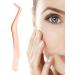 Eyelash Extension Tweezers | Stainless Steel Eyelash Appliant Tool with Comb - Pekmar Ros gold - Buy Online on GoSupps.com