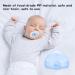 Schnullerbox for Baby - 6 BPA-Free Transparent Pacifier Cases with Cord | 3 Color Options - Perfect for Home & Travel - Buy Online on GoSupps.com