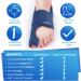 Bunion Corrector Splint Toe Separator Pads Orthopedic Pain Relief Kit - Night Support with Free Blue Protector Sleeves - Buy Online on GoSupps.com