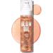 Body Glow Oil 100ml Moisturizing Body Oil SPF50 Sun Protection Skin Lightening Product for Outdoor Sports Camping Picnic 02 Rose Gold B - Buy Online on GoSupps.com