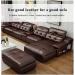 Premium Faux Leather Fabric - Soft Litchi Vinyl Upholstery (Red 1.38x8m) | Ideal for Crafting & Upholstery - Buy Online on GoSupps.com