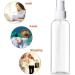 Imirootree 250ml Fine Fog Spray Bottles - Portable Refillable Travel Containers for Makeup & Cosmetics (3-Pack) | Clear Plastic Design - Buy Online on GoSupps.com
