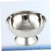 MIKINONA Stainless Steel Shaving Set for Men - Razor Foam Mixing Bowl & Shell - Premium Shaving Accessories - Buy Online on GoSupps.com