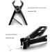 UNbit Nail Cutter Stainless Steel Nail Cutter Trimmer Clippers Multi-Function Big Mouth Anti-Splash Single Large Manicure Pedicure Care Scissors (Color : Bianco) - Buy Online on GoSupps.com