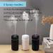 Portable Black Car Diffuser Humidifier | USB Aromatherapy Essential Oil Diffuser | Cool Mist for Home Office Bedroom - Buy Online on GoSupps.com