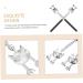 Minkissy 2-Piece Back Scratchers | Stainless Steel Anti-Itching Long Handle Body Scratch Stick - Buy Online on GoSupps.com