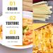 Chinese Vegetarian Wavy Knife Cut Noodles with Original Sauce 1000g - 35.27oz (Pack of 1) - Buy Online on GoSupps.com