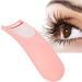 Heated Electric Eyelash Curler for Long Lasting Hold Rapid Preheating Easy to Use Reasonable Radian Groove Switch Push Design with Flexible Silicone Pad One-Step Lash - Buy Online on GoSupps.com