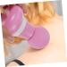 Fomiyes Mini Massage Device - Portable Percussion Muscle Massager for Home Fitness | Comfortable Body Massage Tool in Pink - Buy Online on GoSupps.com