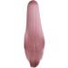 MapofBeauty 40/100cm Natural Soft Straight Long Cosplay Wig - Rouge Pink - Buy Online on GoSupps.com