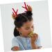 FOMIYES 2 Pairs Hair Clips Kids Hairpin Child Hair Accessories Christmas - Buy Online on GoSupps.com