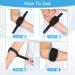 Elbow Brace for Tennis & Golf - Pain Relief Strap for Bursitis | Adjustable Comfort for Left & Right Arm - Buy Online on GoSupps.com