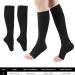 Buy Toe-Free Compression Stockings - Soft Comfortable Non-Slip & Highly Elastic for Travel - XL Size - Buy Online on GoSupps.com