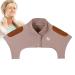 Bexdug warm shoulder cushion shoulder cushion and neck wrap not charging safe and convenient neck school wrap for air-conditioned rooms and older people red-brown#kragen#k