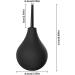 T2 224ml Enema Bulb Kit for Men and Women - CE & FDA Certified Anal Douche Cleanse Kit for Constipation Colon Cleanse - 2 Detachable Slim Nozzles (Soft & Hard) - Buy Online on GoSupps.com
