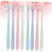 Frcolor 8-Piece Vegan Organic Travel Toothbrush Set - Portable Gum Care Brushes for Couples & Camping - Buy Online on GoSupps.com