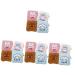 Healifty 16 Pcs Napkin Storage Bag Small Bag Organizer Girly Decor Cute Handbags Tampons Bag Coin Purse Multi-function Small Bag Plush Menstrual Pad Bag Portable Period Bag Cartoon