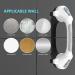 Suction Cup Grab Bar with Indicators 15 Inch - 1.25" Diameter  iMomwee Adhesive Gray Bathroom Grab Bar Safety Balance Handrail  Handicap Elderly Senior Injury Disable Portable Assist Shower Handle 1 gray&white - Buy Online on GoSupps.com