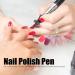 Nail Art Polish Pen Excellent Effect Nail Polish Pen Safe Bright Reliable for Manicurist for Nail Salons(06) - Buy Online on GoSupps.com