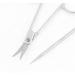 Ruilogod Blackhead Remover Extractor + Eyebrow Scissors Tool Silver Tone - Buy Online on GoSupps.com