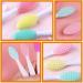 Healeved Lip Brush Tool 5pcs Exfoliating Lip Scrub Brush Double-Sided Silicone Lip Exfoliator Brush Lip Scrubber Brush for - Buy Online on GoSupps.com
