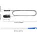 MCAORI 61inch Double Ended Nylon Pipe Cleaner Brush Drain Unblocker Tools with 17inch Sink Unblocker Brush for Plug Hole - Buy Online on GoSupps.com
