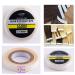 ShowJarlly Double Sided Lace Front Wig Tape - White Sticky Roll 0.8cm*3 Yards - Buy Online on GoSupps.com