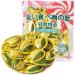 Durian Flavored Toffee Soft Candy Childhood Tastes Toffee Chinese Specialties Durian Flavored Fruit Candy New Year Candy Wedding Candy Small Gifts Snacks (14.1oz/400g(About 64 Toffee))