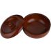 Rubber Wood Shaving Soap Bowl with Cover - Men's Foaming Shaving Cream Bowl - Buy Online on GoSupps.com