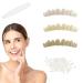 Wrong teeth veneers teeth for plug in prostheses teeth cosmetic veneers teeth set veneers teeth cosmetic tooth cover fake immediately denture with tweezers