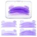Eyelash Perm Pads - 4 Pairs Silicone Bear Style Soft Lash Lift Pads | Reusable Soft Lash Lift Rods Silicone Lash Curler Pad in 4 Sizes for Different Length Eyelashes Lifting