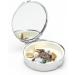 Portable Butterfly Pill Box - 3 & 2 Compartment Medicine Organizer | Travel-Friendly Vitamin Holder - 2pcs Jewelry Storage with Mirror - Buy Online on GoSupps.com