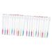 FOMIYES 20 Pcs Mascara Wand Tube Disposable Makeup Tools Disposable Makeup Applicators Beauty Makeup Tool 11x1.2x1.1cmx2pcs Assorted Colorx2pcs