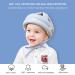 360 Anti-Collision Baby Helmet - Shockproof Head Protection for Infants & Toddlers (6-36 Months) - Adjustable Cotton Cap in Gray - Buy Online on GoSupps.com