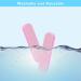 ANRUI Mini Nail File and Buffer Set - 20 PCS Professional 100/180 Grit Double Sided Nail Files, Washable Nail Buffer Block for Gel and Acrylic Nails - Pink | Ideal for Home and Salon Use - Buy Online on GoSupps.com