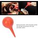 Buy Ear Washing Ball - 60ml Rubber Ear Syringe Bulb Set of 3 | Hand Squeeze Blowing Tool for Laboratory Use - Red - Buy Online on GoSupps.com