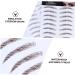 Beavorty 8 Pcs Eyebrow Stickers False Eyebrows Sticker Hair Artificial Eyebrow 4d Make up Transfer Stickers - Buy Online on GoSupps.com