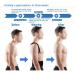 Adjustable Posture Corrector Back Support Shoulder Back Brace Posture Correction Spine Postural Fixer Tape (Color : Black Size : M Code) Feito na China Full moon lofty ambition - Buy Online on GoSupps.com