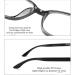 Zukky Blue-Light Blocking Progressive Multifocal Reading Glasses for Women - Square Large Black Red AM13 (Size: 2.5x) - Buy Online on GoSupps.com