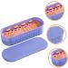 Angoily Makeup Brush Cleaning Boxes Box Makeup Brush Storage Box Purple Miss Container - Makeup Brush Cleaner Boxes - Buy Online on GoSupps.com