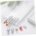FRCOLOR Drill nail art pen light pen diamond application brush pen nail liner pen drill drawing brush yn nail kit nail art point drawing pen nail brush supplies 3d round fiber Pen - Buy Online on GoSupps.com